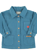 piupiuchick Jacket Blue w/ Multicolor Stripes