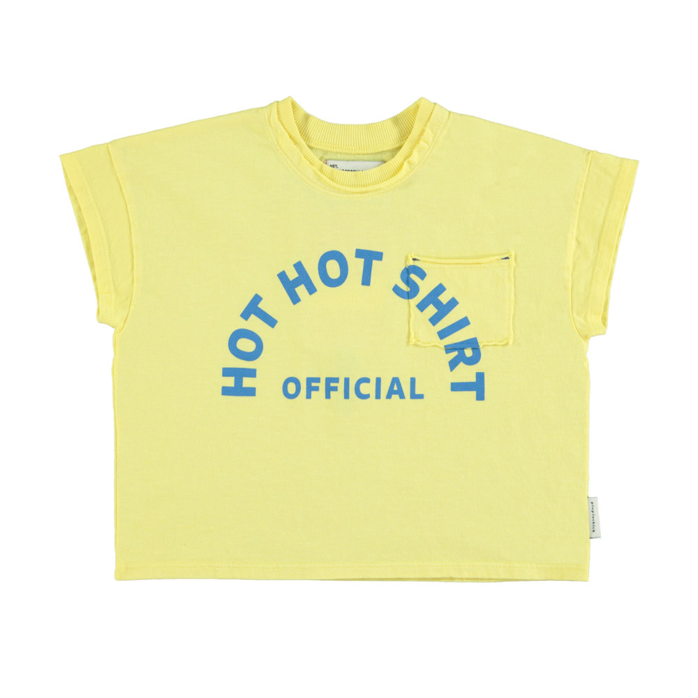 piupiuchick T-Shirt | Yellow w/ Ice Cream Print