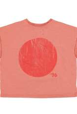 piupiuchick T-Shirt | Terracotta w/ "Hot Hot" Print