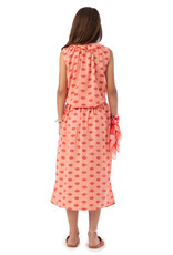 piupiuchick Long Skirt w/ Front Pockets | Pink w/ Red Lips