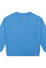 Daily Seven Organic sweater oversized | Soft blue