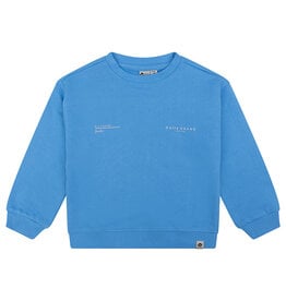 Daily Seven Organic sweater oversized | Soft blue