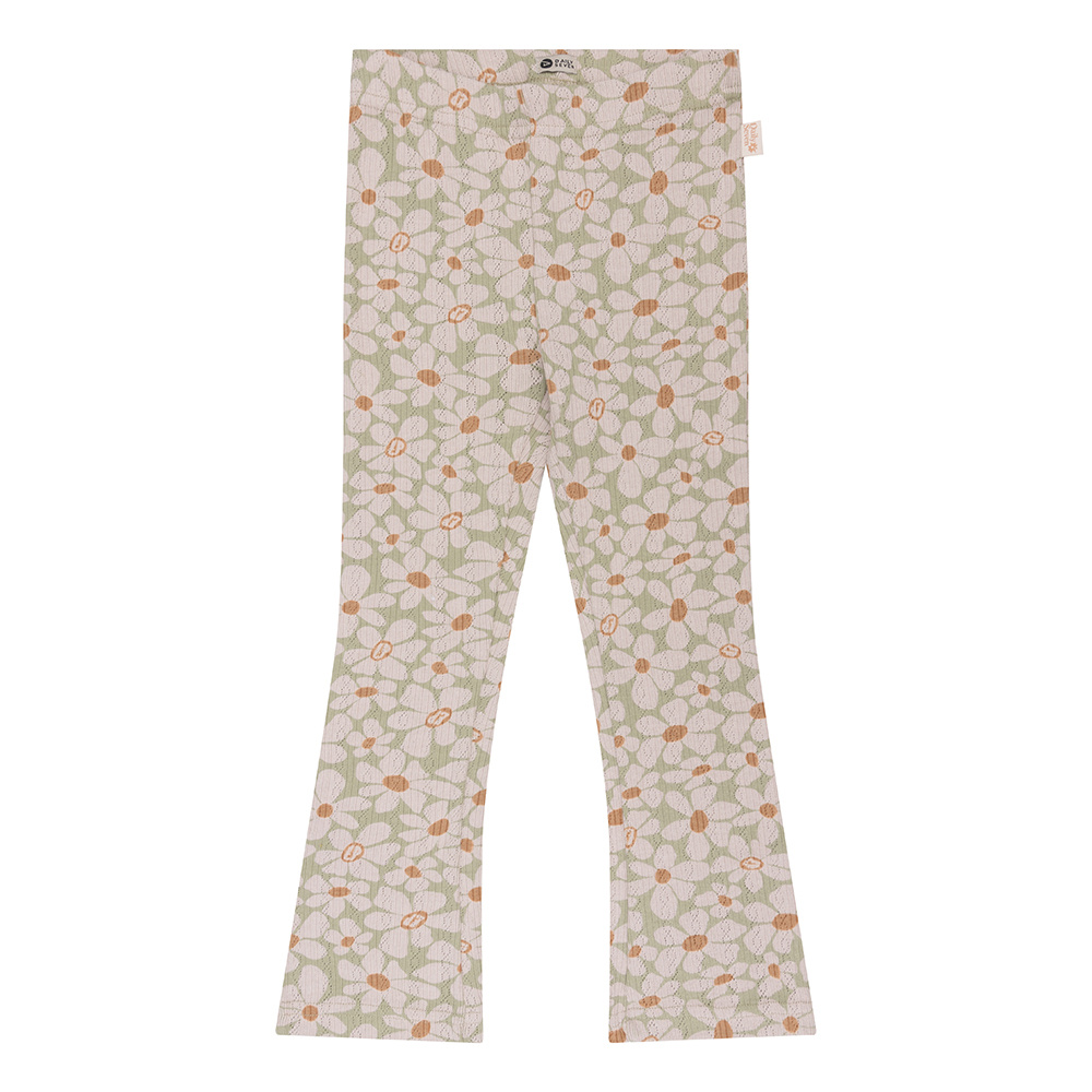 Daily Seven Flared Flower Rib pants | Stone Army
