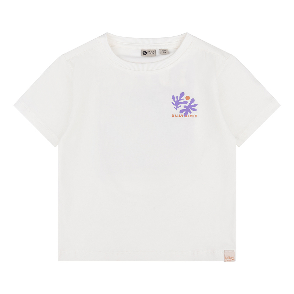 Daily Seven T-shirt Boxy Fit Ibiza | Off White