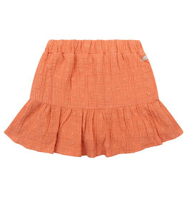 Daily Seven Skirt Muslin Broderie | Peach Melba