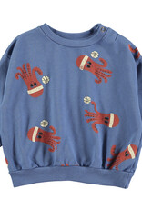 Lötie kids Baby Sweatshirt Octopuses | Blue