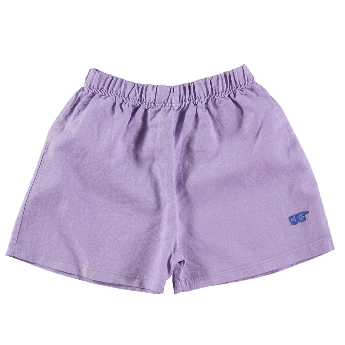 Lötie kids Linen Shorts Glasses | Mauve