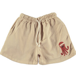 Lötie kids Bermuda Shorts Octopus | Latte