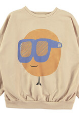 Lötie kids Sweatshirt Sun&Glasses | Latte