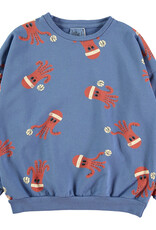 Lötie kids Sweatshirt Octopuses | Blue