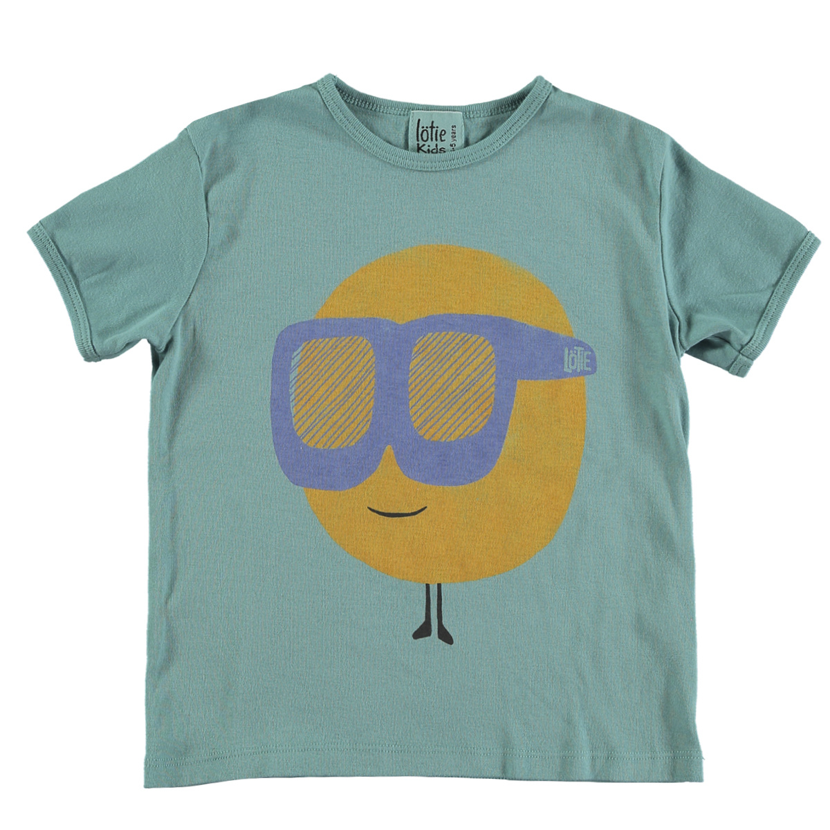 Lötie kids Retro T-shirt Sun&Glasses | Pacific