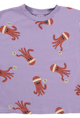 Lötie kids Sleeveless T-shirt Octopuses | Mauve