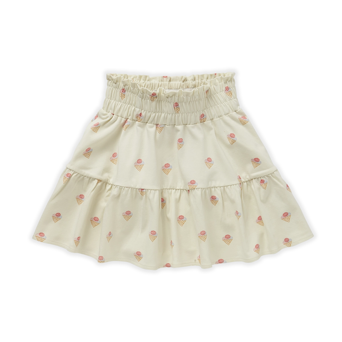 Sproet & Sprout Smock Skirt Ice Cream Print | Pear