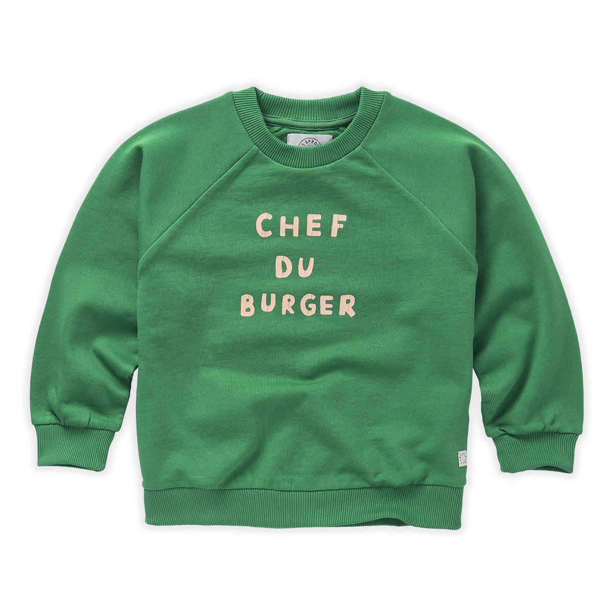 Sproet & Sprout Sweatshirt raglan Chef du Burger | Mint
