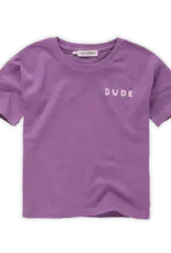 Sproet & Sprout T-shirt Linen Dude | Purple