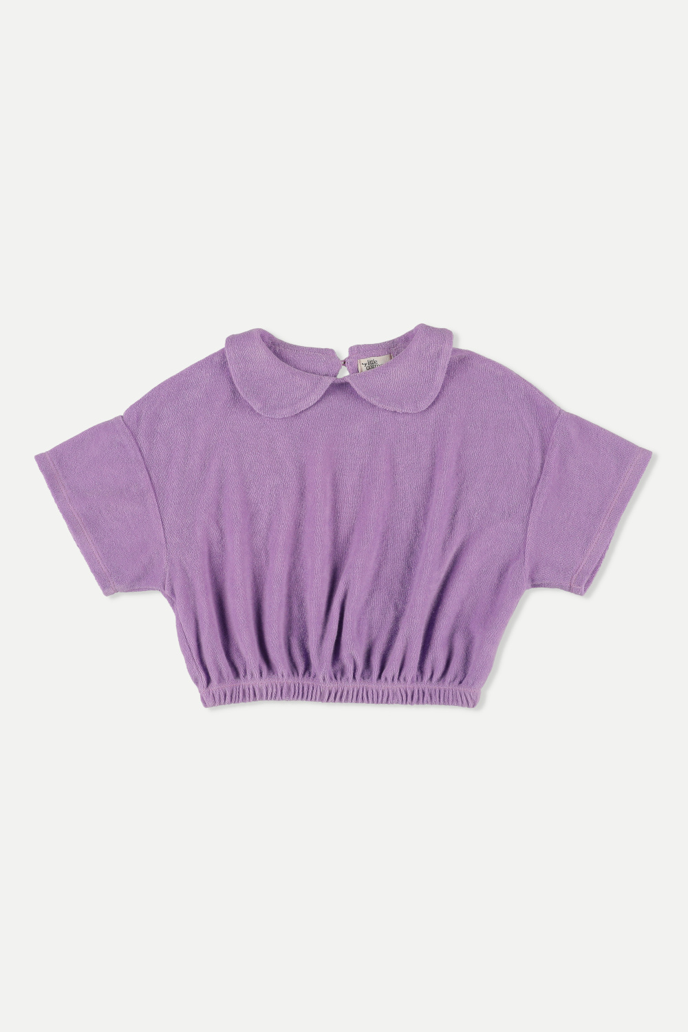 My Little Cozmo Organic Solid Toweling | Purple