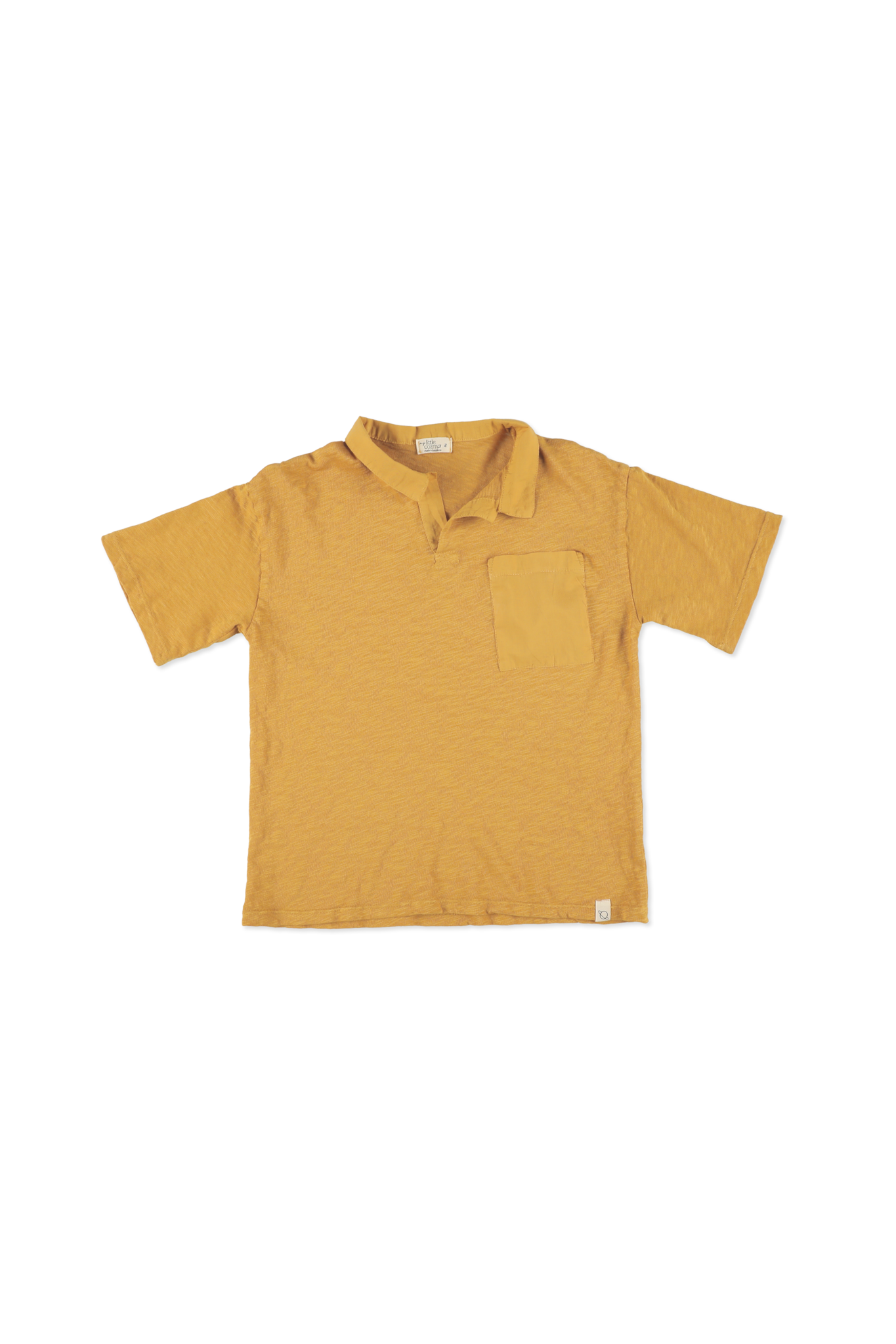 My Little Cozmo Organic Light Slub Polo T-shirt | Oil