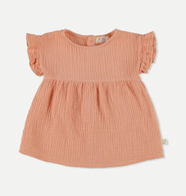 My Little Cozmo Soft Gauze Baby Dress | Pink