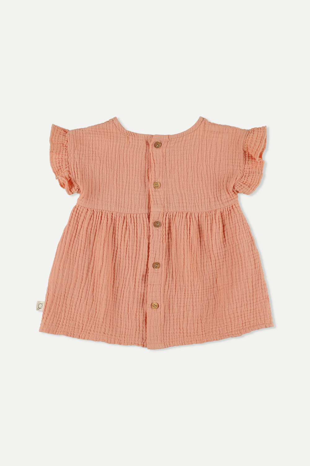 My Little Cozmo Soft Gauze Baby Dress | Pink