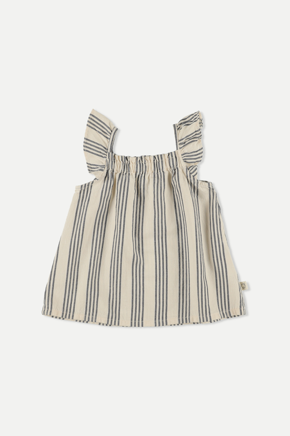 My Little Cozmo Vintage Stripes Baby Dress | Ivory