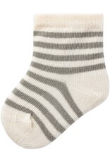 Lil Atelier Love Stripe Sock | Dried Sage