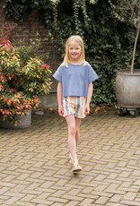 House of Jamie Ruffled shorts | Rainbow Stripes