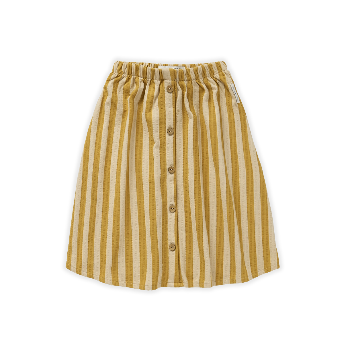 Sproet & Sprout Skirt Midi Stripe | Biscotti