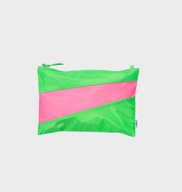 Susan Bijl The New Pouch Medium | Greenscreen & Fluo pink