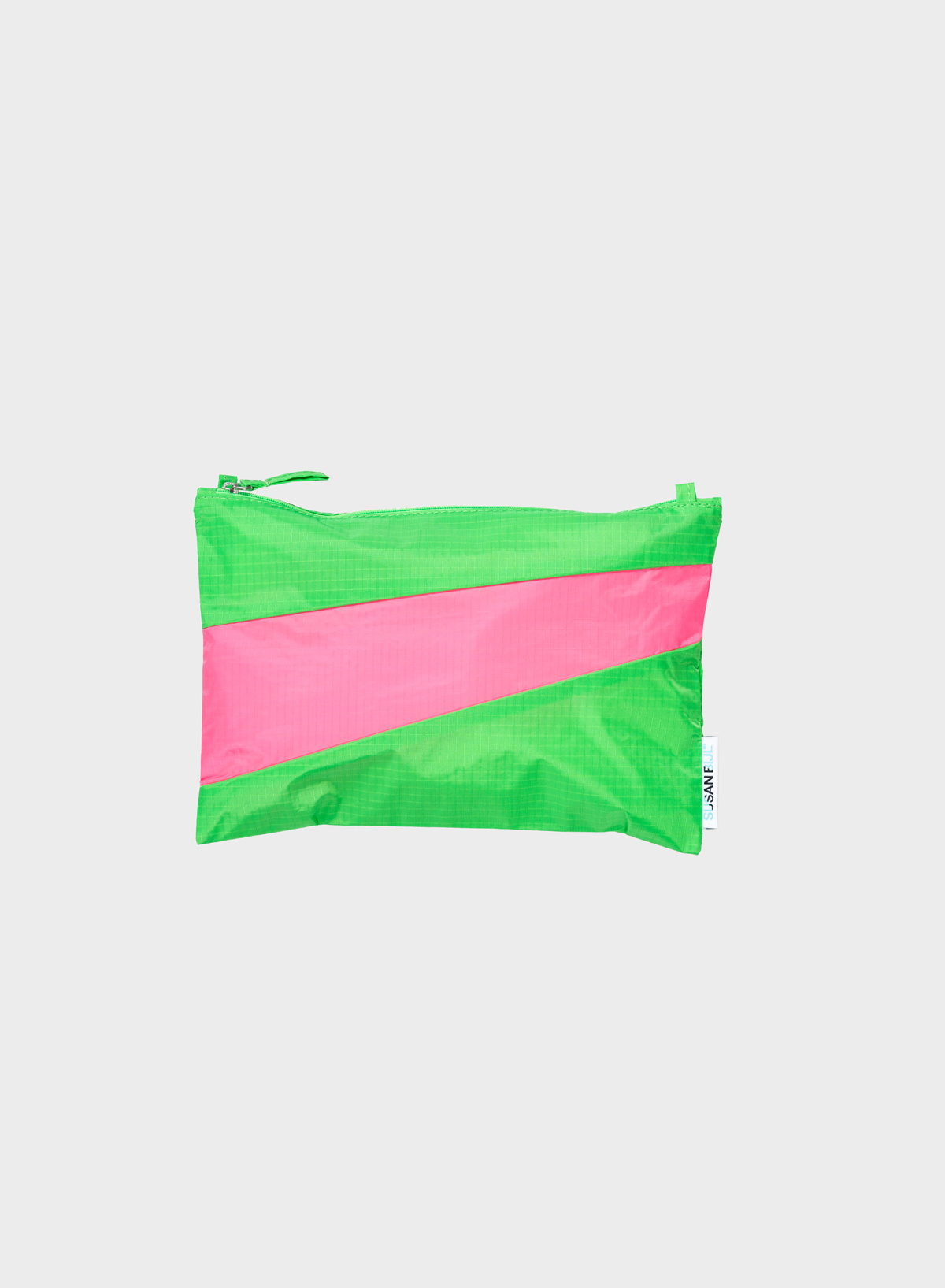 Susan Bijl The New Pouch Medium | Greenscreen & Fluo pink