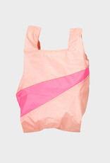 Susan Bijl The New Shopping Bag medium | Tone & Fluo Pink