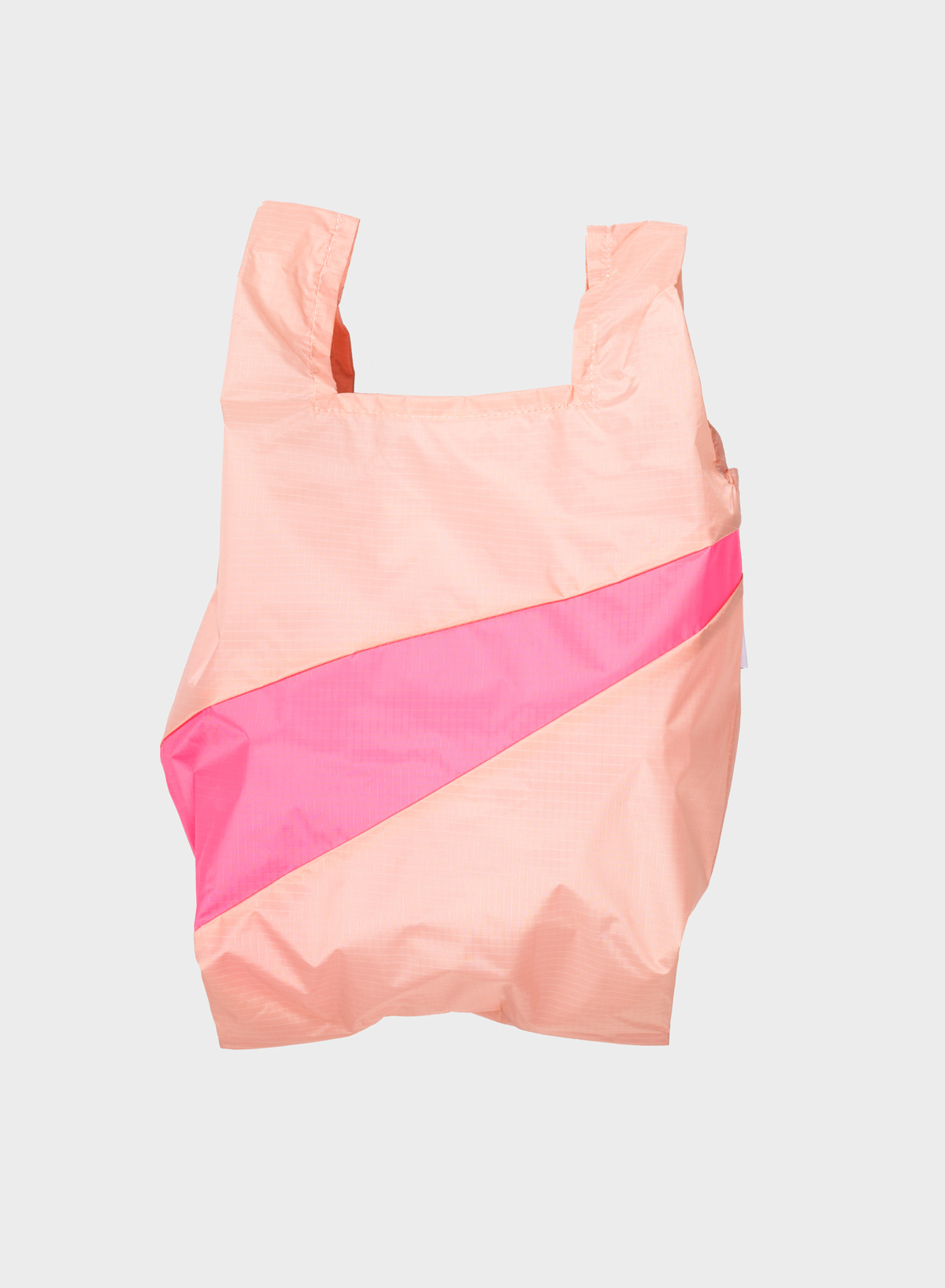 Susan Bijl The New Shopping Bag medium | Tone & Fluo Pink