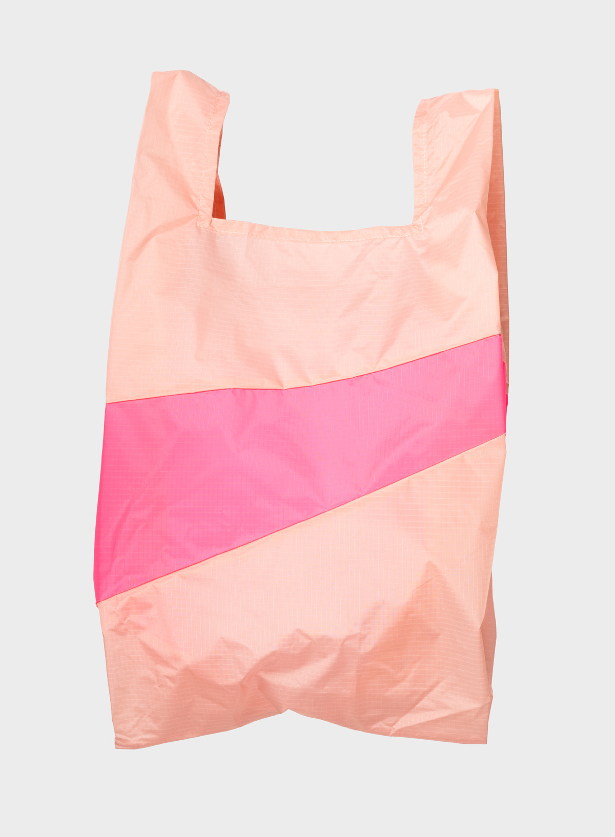 Susan Bijl The New Shopping Bag  Large | Tone & Fluo Pink