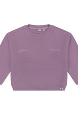 Daily Seven Organic Sweater oversized | Old Purple