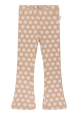 Daily Seven Fared rib printed pants | Camel Sand