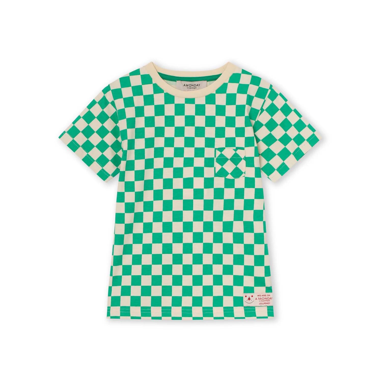 A Monday Ed T-shirt | Holly Green Check