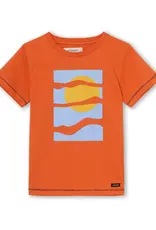 A Monday Sky T-shirt | Apricot Orange