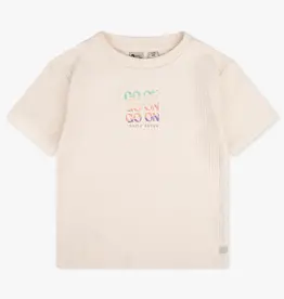 Daily Seven T-shirt Rib Go On | Sandshell