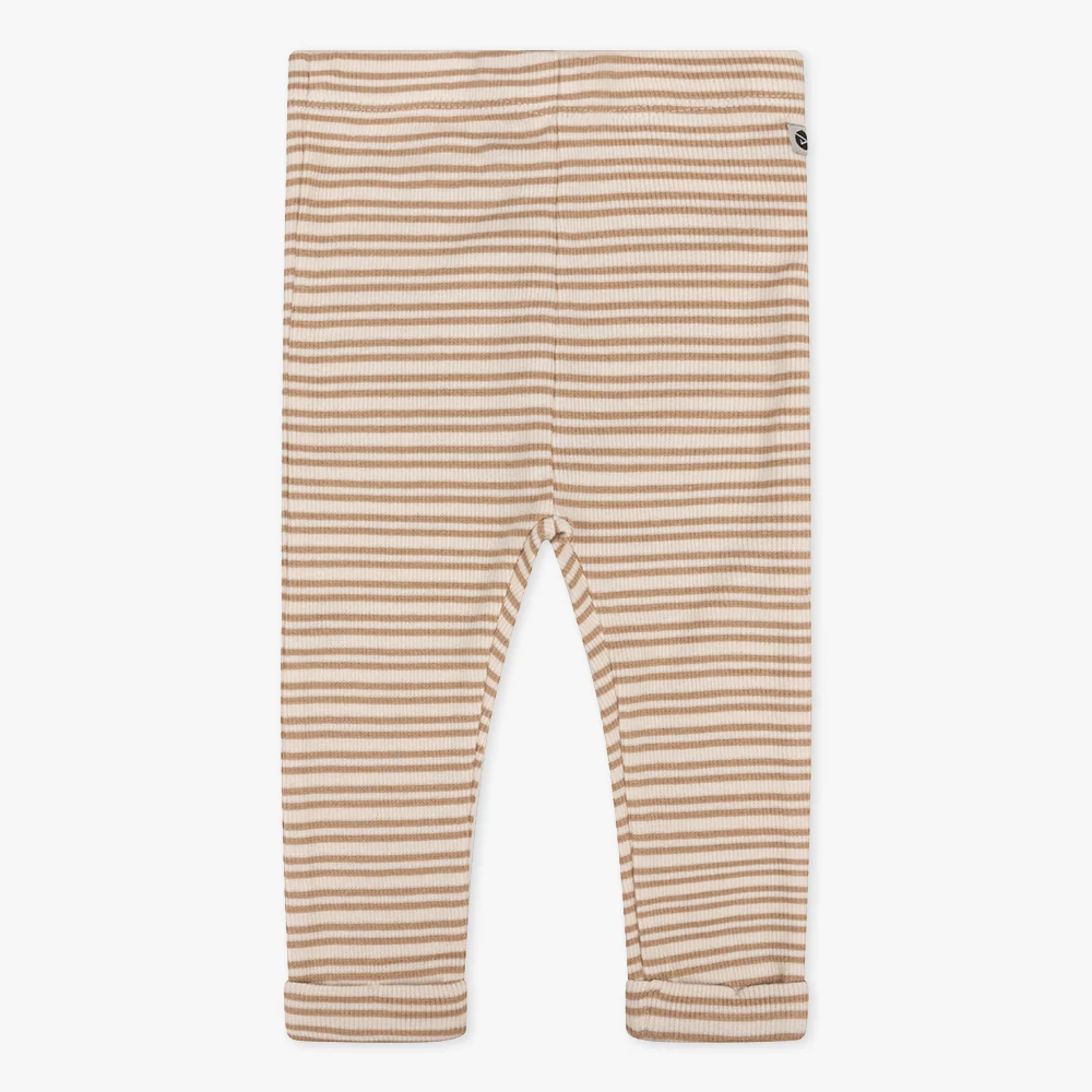 Daily Seven Organic Jog Pants Stripe | Cream