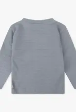 Daily Seven T-shirt Longsleeve wrap structure | Grey Blue