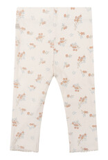 Daily Seven Legging Rib Berry Print | Cream