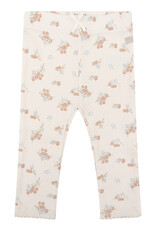 Daily Seven Legging Rib Berry Print | Cream