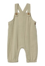Lil Atelier Fin Loose Overall | Moss Gray
