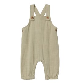 Lil Atelier Fin Loose Overall | Moss Gray