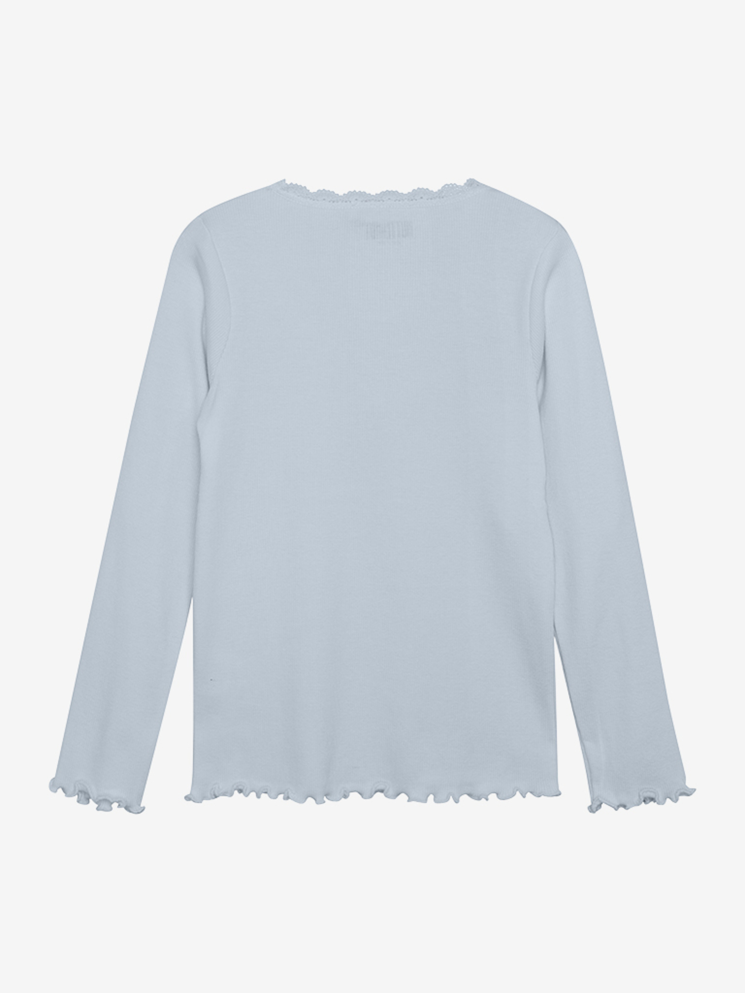 Huttelihut T-shirt LS Rib | Light Blue