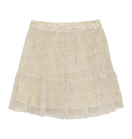 Huttelihut Skirt Gold Tulle | Eggnog