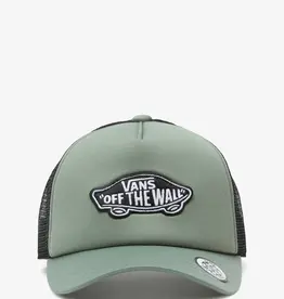 Vans Classic Patch Curved Bill Trucker Hat | Iceberg Green