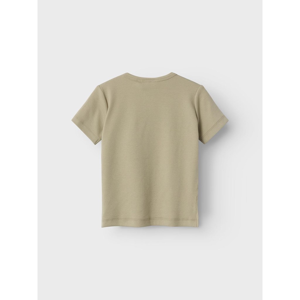 Lil Atelier Gago Fan SS Top Lil | Moss Gray