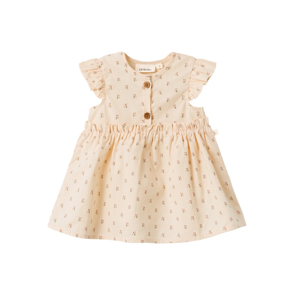 Lil Atelier Maja Dress Lil | Turtledove