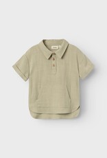 Lil Atelier Loose Shirt | Moss Gray