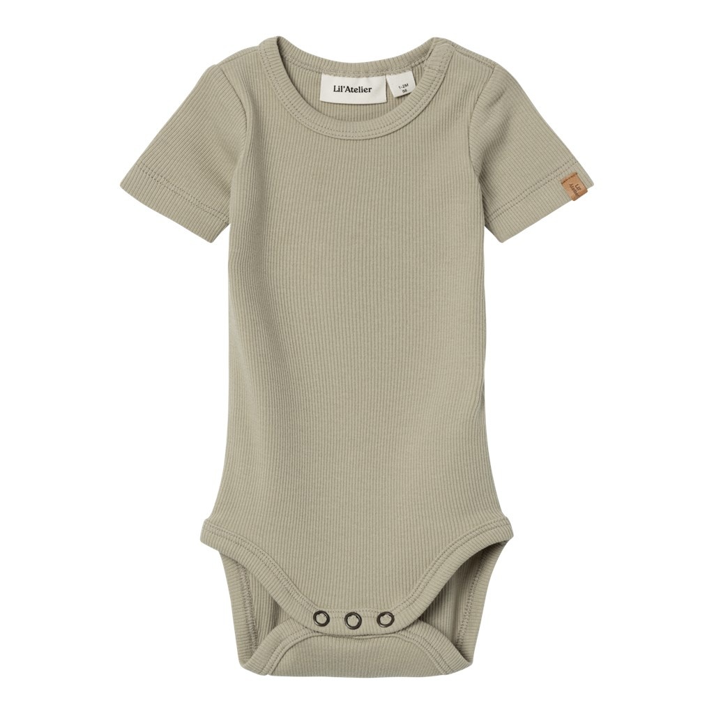 Lil Atelier Fan Slim Body | Moss Gray